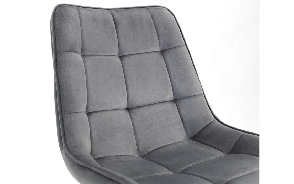 Findlay Rectangular Table & 4 Hadid Grey Chairs