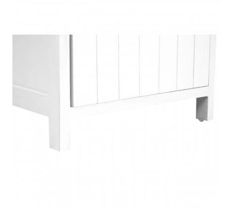 New England White 3 Drawer Chest - Modern Home Interiors