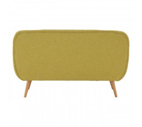 Odense Yellow Fabric Sofa - Modern Home Interiors