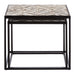 Lombok Natural Wood & Metal Nest of Tables - Modern Home Interiors