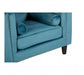Felisa Blue Velvet Chair - Modern Home Interiors