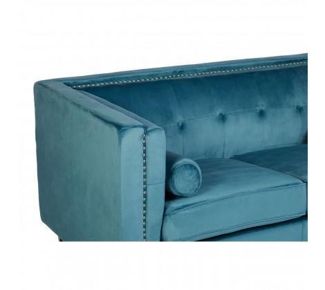 Felisa 2 Seat Blue Velvet Sofa - Modern Home Interiors