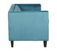 Felisa 3 Seat Blue Velvet Sofa - Modern Home Interiors