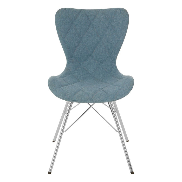 Stockholm Blue Dining Chair - Modern Home Interiors