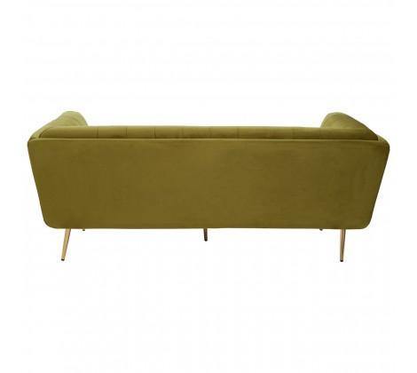 Harita 3 Seat Olive Velvet Sofa - Modern Home Interiors