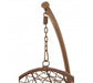 Garden / Conservatory Egg Hanging Chair by Premier - Brown - Modern Home Interiors