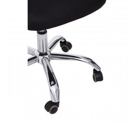 Red Home Office Chair With Black Armrest - Modern Home Interiors