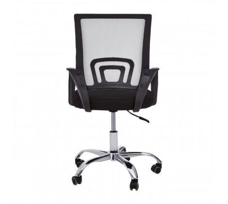 Grey Home Office Chair With Black Armrest - Modern Home Interiors
