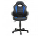 Black And Blue Pu Home Office/ Desk Chair - Modern Home Interiors