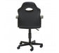 Black And Blue Pu Home Office/ Desk Chair - Modern Home Interiors