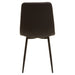 Tina Black PU Leather Dining Chairs - Set of 4 - Modern Home Interiors