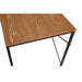 Laxton Light Red Pomelo Desk with Shelves - Modern Home Interiors