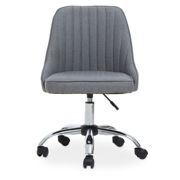 Alexis Fabric Office Chair with Chrome Base