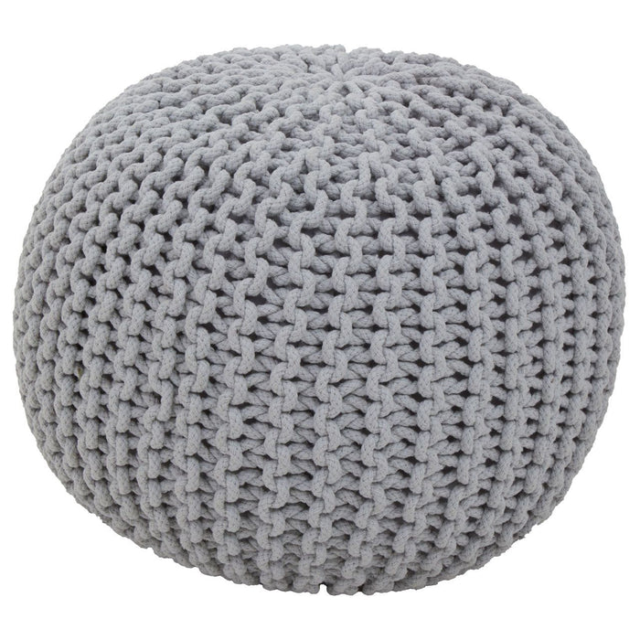 Kids Soft and Durable Cotton Round Pouffe