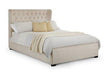 Julian Bowen Ravello Mink Chenille 4ft6 Double Fabric Bed - Modern Home Interiors