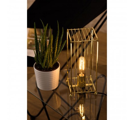 Deco Gold Finish Table Lamp - Modern Home Interiors