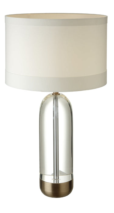 Balint Antique Brass Crystal Table Lamp