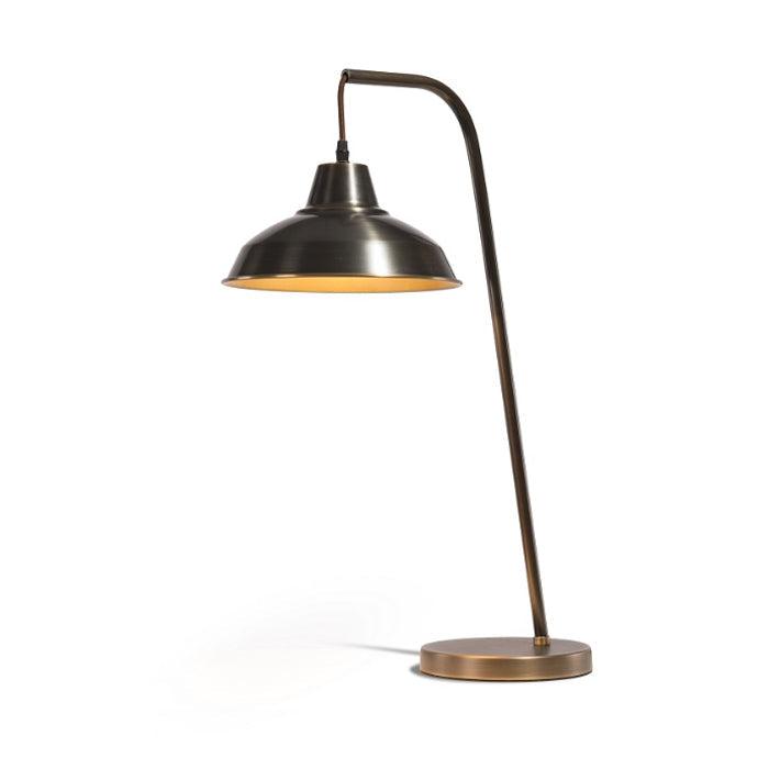 Lowerne Table Lamp Dark Antique Brass