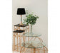 Lexa Rose Gold Circles Side Table - Modern Home Interiors