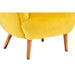 Oscar Yellow Fabric Chair - Modern Home Interiors