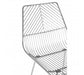 District Chrome Metal Wire Tapered Bar Chair - Modern Home Interiors