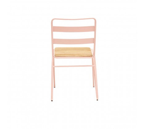 District Pink Metal Chair - Modern Home Interiors
