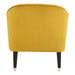 Doucet Dijon Yellow Velvet Chair - Modern Home Interiors