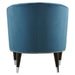 Doucet Blue Velvet Chair - Modern Home Interiors