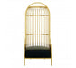Eliza Dome Cage Chair - Gold Finish - Modern Home Interiors