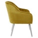 Luxor Mustard Fabric Armchair - Modern Home Interiors
