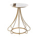 Vizzini Marble and Agate Side Table - Modern Home Interiors