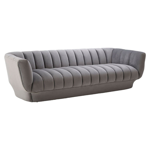 Kenton Velvet Upholstered Ultra Modern Sofa - Modern Home Interiors