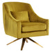 Hendricks Pistachio Green Velvet Accent Swivel Chair - Modern Home Interiors