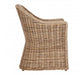 Lovina Rounded Back Rattan Chair - Modern Home Interiors