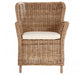 Lovina Wing Back Rattan Chair - Modern Home Interiors