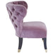 Villi Lilac Upholstered Boutique Chair - Modern Home Interiors