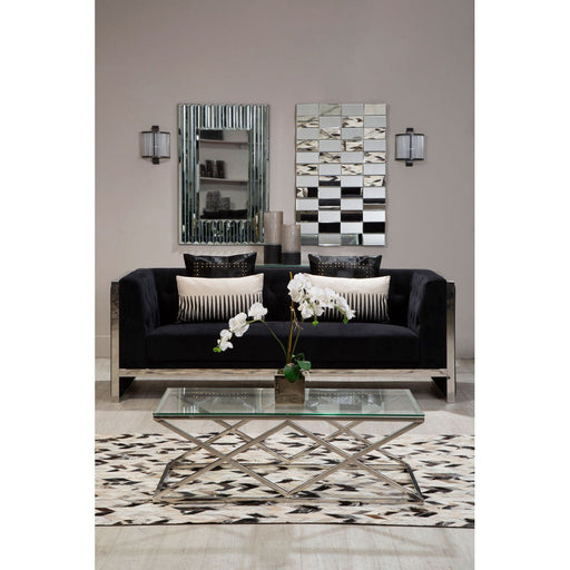 Giana Wall Grid Mirror - Modern Home Interiors