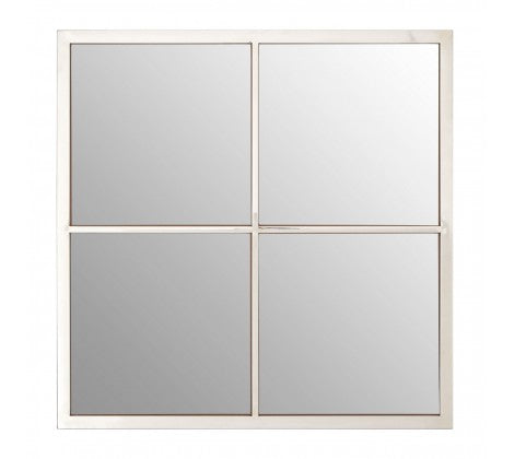Deco Square Grid Wall Mirror - Modern Home Interiors