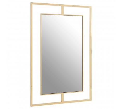Modern Wall Mirror with Gold Trim | Modern Home Interiors