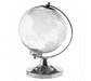 Churchill Silver Finish Glass Globe - Modern Home Interiors