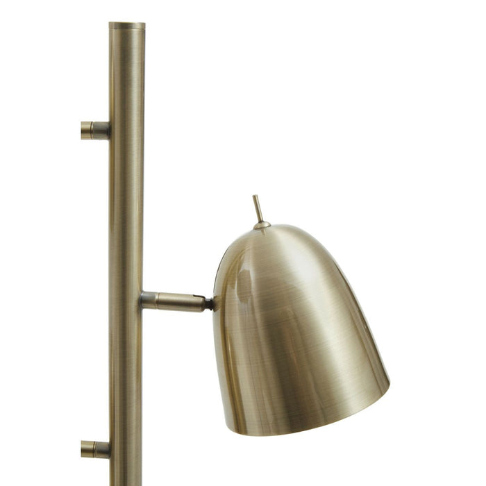 Brass Finish Spotlight Floor Lamp