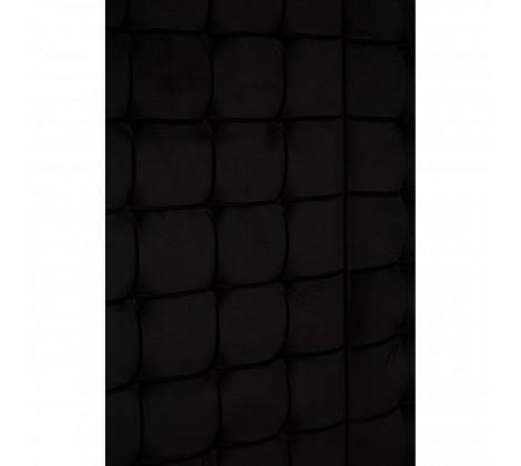 Piermount Black Velvet Luxury Canopy King Size Bed - Modern Home Interiors