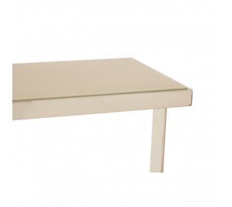 Demas Console Table with Chrome/Gold Legs - Modern Home Interiors