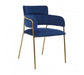 Tamzin Blue Velvet Dining Chair - Modern Home Interiors