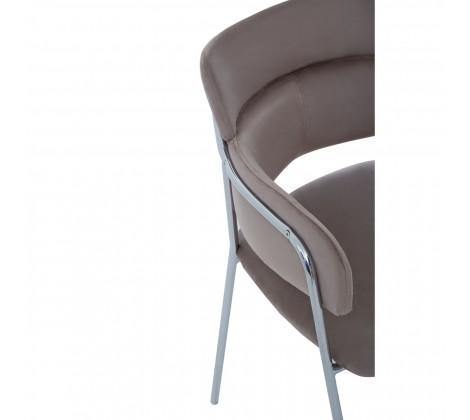 Tamzin Mink Velvet Dining Chair - Modern Home Interiors