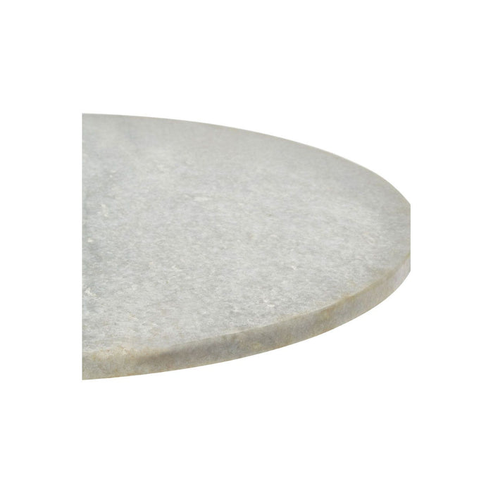 Rany White Marble Top Side Table - Modern Home Interiors