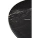 Rany Black Marble Top Side Table - Modern Home Interiors