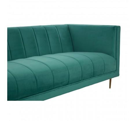 Otylia 3 Seat Green Sofa - Modern Home Interiors