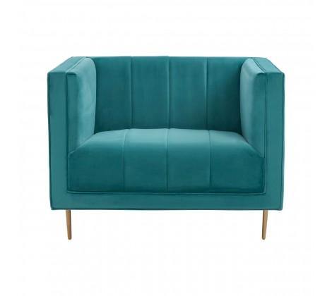 Otylia Green Armchair - Modern Home Interiors