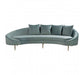 Osdin 4 Seat Light Blue Sofa - Modern Home Interiors